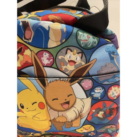 Pokémon Insulated Lunch Bag 9” high x 9” long x 5.5” wide - Picture 4 of 10